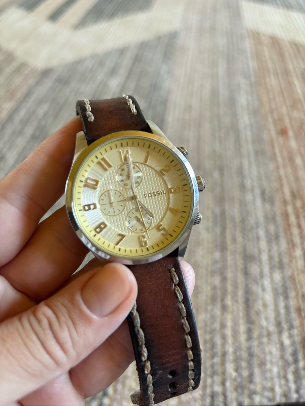 Fossil FS-4494 Chronograph Men’s Watch - Picture 2 of 5